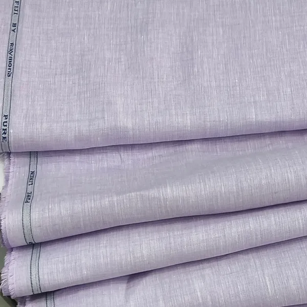 Lilac_Raymond_100%_Pure_Linen_Shirting_Fabric