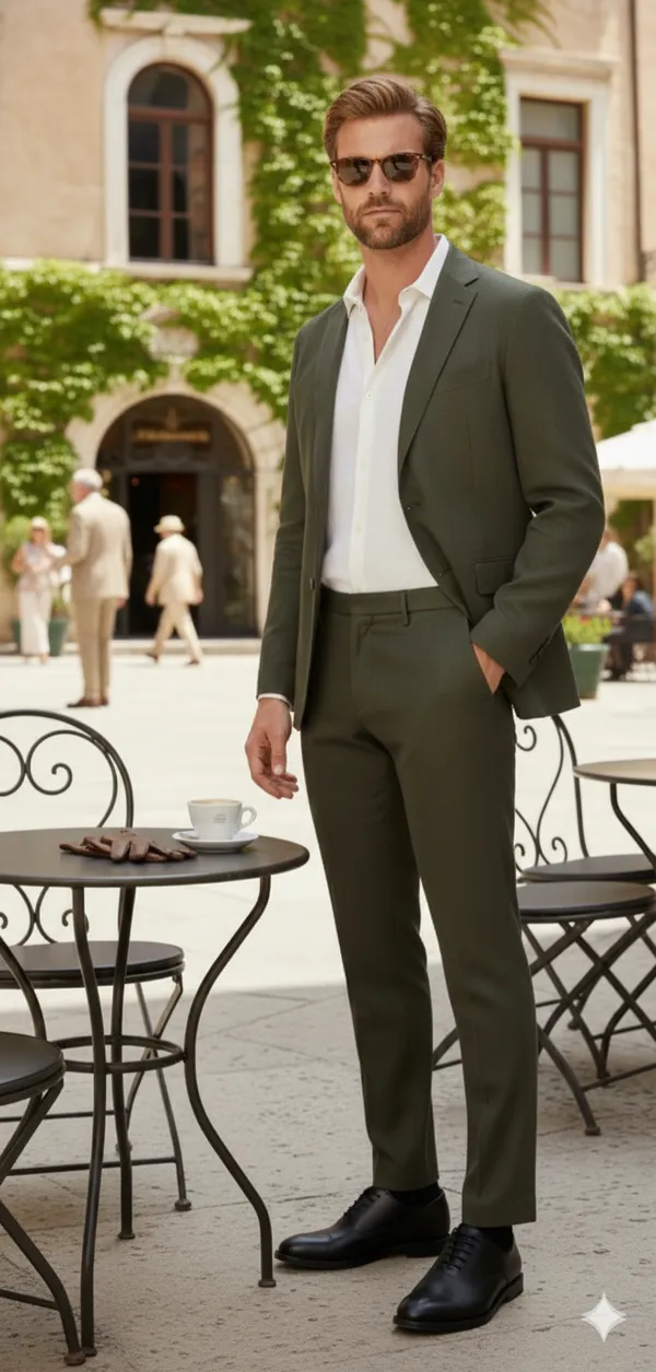 Olive_Green_Burgoyne_Pure_Linen_Fabric_For_Coat_Pant