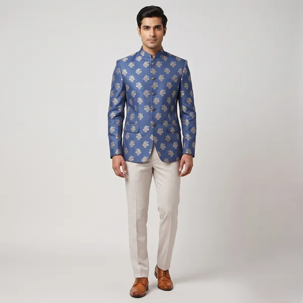 Rich_Blue_Ethina_With_Flower_Jacquard_on_Brocade_For_Bandhgala_or_Indo