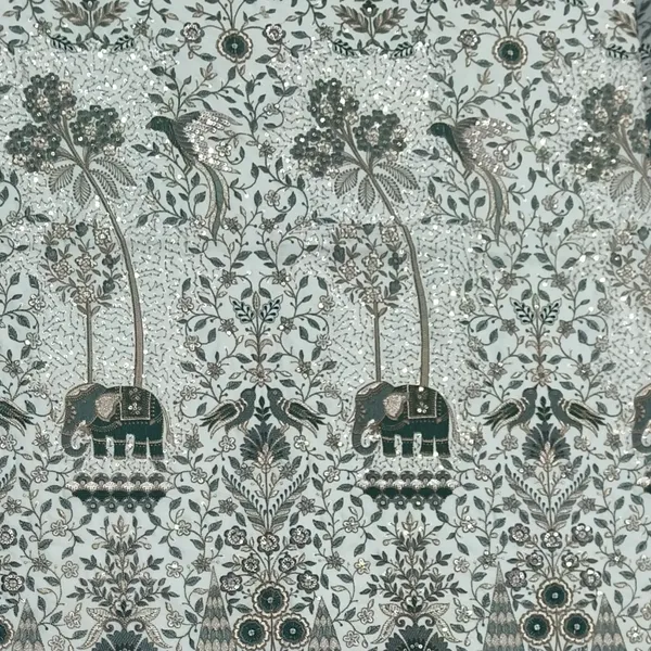 Sea_Green_Nemssis_Border_Work_Indo_Western_Fabric