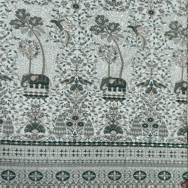 Sea_Green_Nemssis_Border_Work_Indo_Western_Fabric