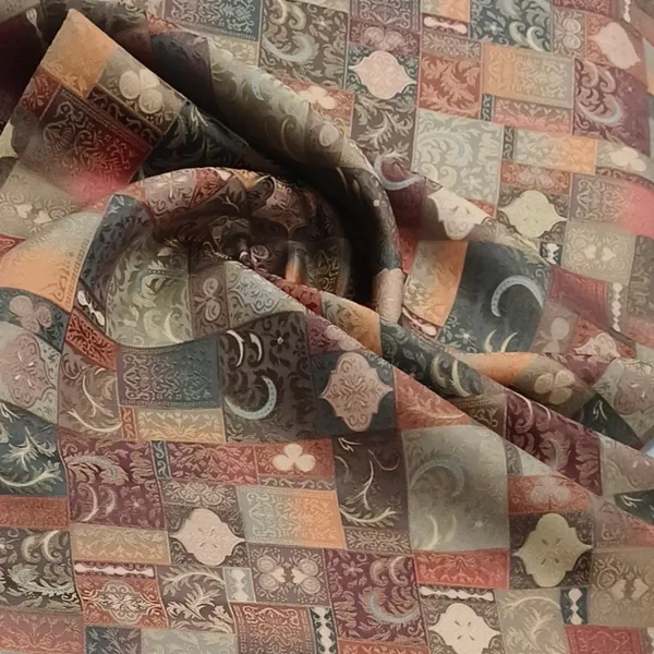 Tan_Nemssis_Brocade_With_Designer_Pattern_For_Bandhgala/Jodhpuri_Fabric