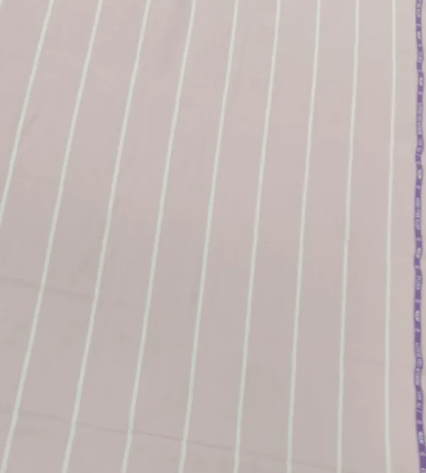Peach_with_White_Stripes_Soktas_2/100_Giza_Cotton_Shirt_Fabric
