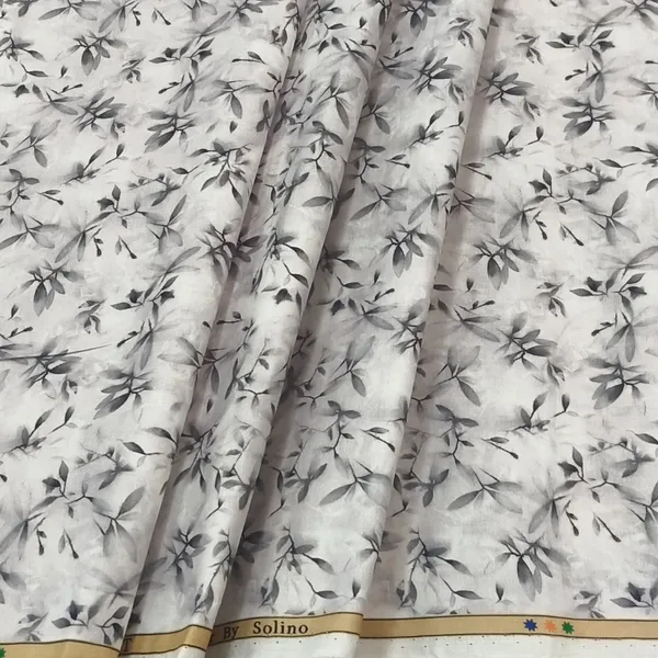 White_Solino_Lawn_Cotton_With_Dark_Grey_Digital_Print_For_Shirt/Short_Kurta_Fabric