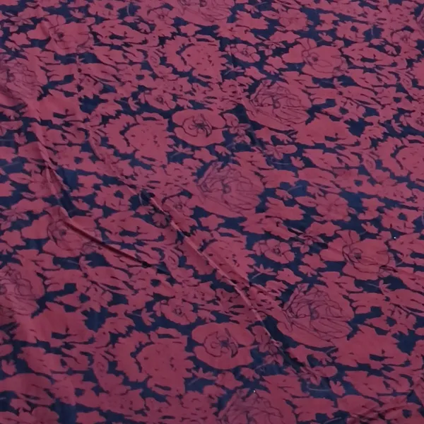 Wine_Nemssis_Blazer/Bandhgala_With_Self_Jacquard_In_Velvet_Fabric