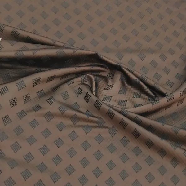 Dark_Chocolate_Brown_Nemssis_Brocade_Bandi/Nehru_Jacket_Fabric