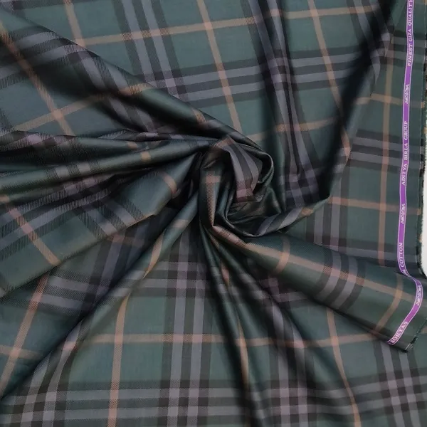 Dark_Green_Soktas_100%_Giza_Cotton_Shirt_Fabric