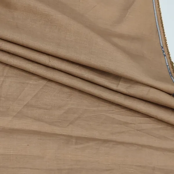Dusty_Skin_Brown_Arvind_Linen_Cotton_Kurta_Fabric
