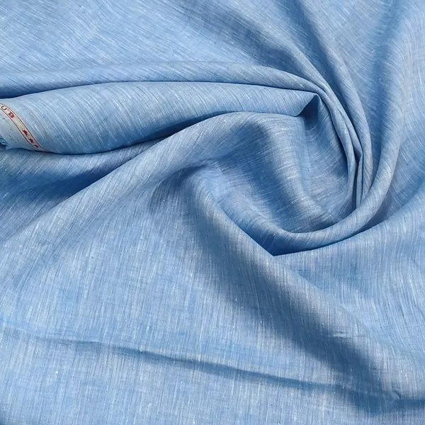 Sky_Blue_Linen_Club_100%_Pure_Linen_Shirting_Fabric