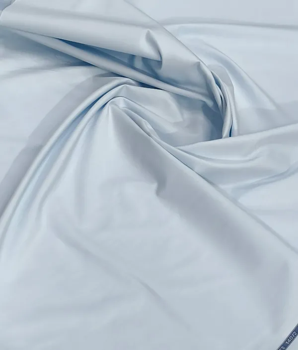Sky_Blue_2/140_Count_Fine_Cotton_Fabric_For_Shirts