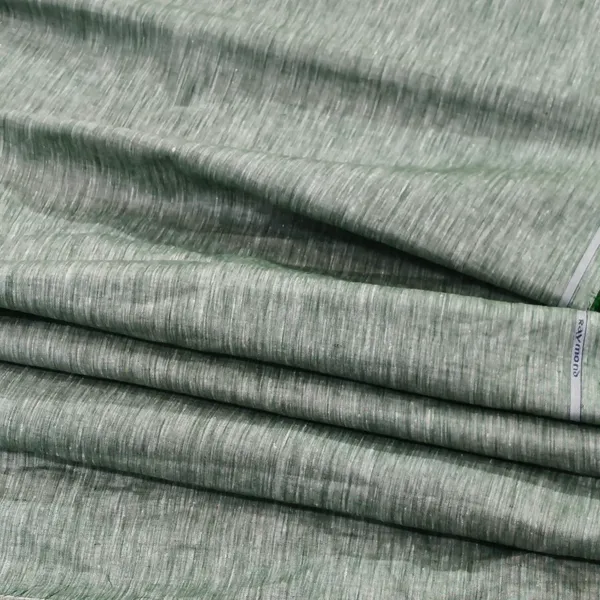 Smokey_Green_Raymond_100%_Pure_Linen_Shirting_Fabric