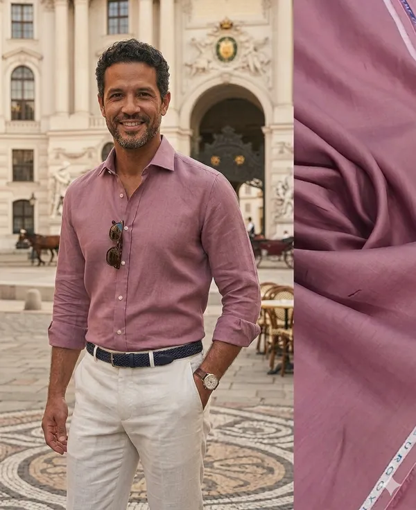 Onion_Burgoyne_100%_Pure_Linen_Shirting_Fabric