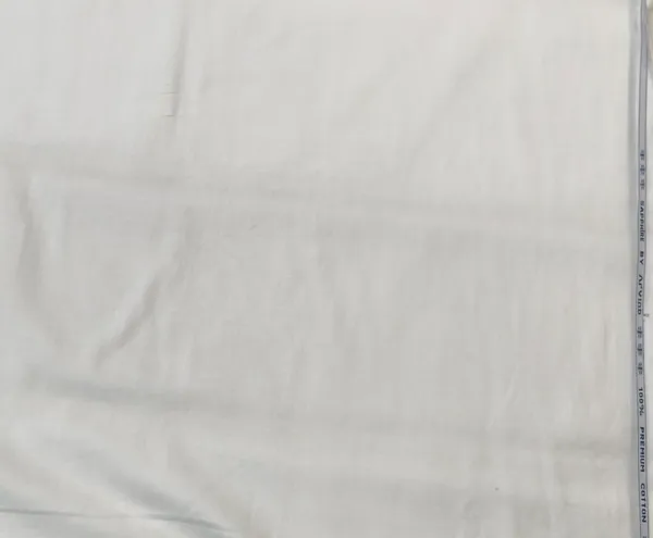 White_Arvind_100%_Premium_Cotton_Fabric_for_Shirts_And_Kurta_Pajama