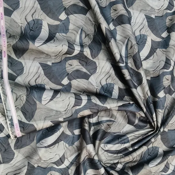 Light_Grey_Base_with_Dark_Teal_Blue_Digital_Print_Designer_Shirt_Fabric