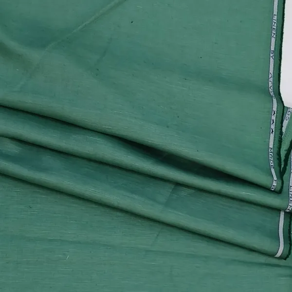 Dark_Sea_Green_Arvind_Linen_Cotton_Kurta_Fabric