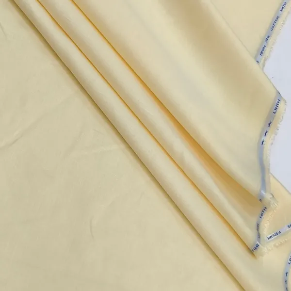 Cream_Arvind_Linen_Cotton_Kurta_Fabric