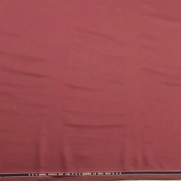 Maroon_Raymond_Fine_Terry_Rayon_Fabric_for_Blazers,_Suits_and_Trouser