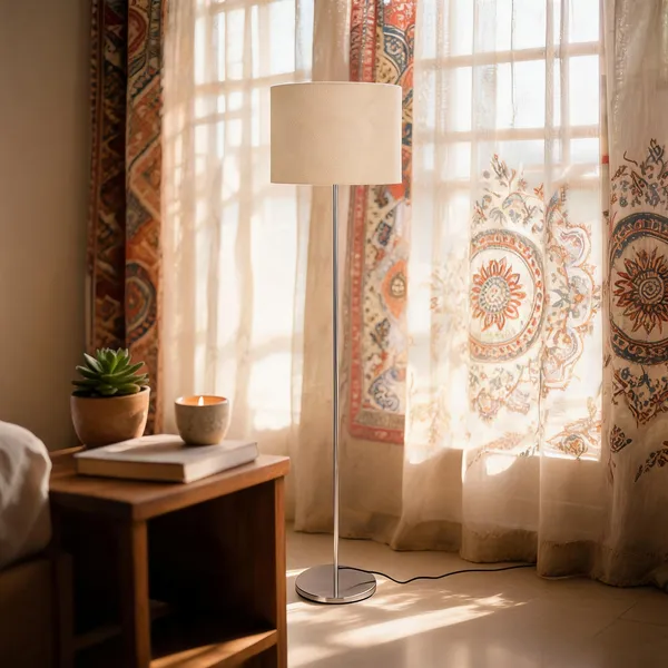 Beige_Metal_Floor_Lamp_For_Home_Lighting