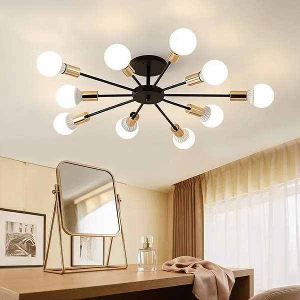 Black_&_Golden_Metal_Pendant_Light_For_Ceiling_Lighting