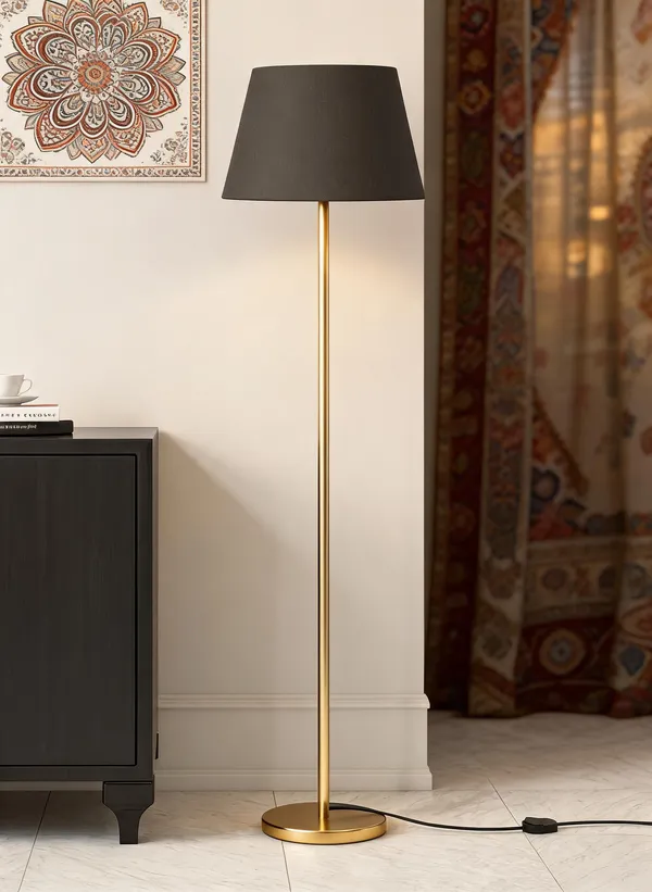 Black_Brass_Floor_Lamp_For_Home_Lighting