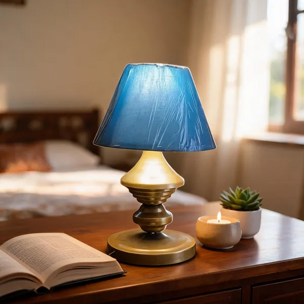 Sky_Blue_Brass_Table_Lamp_For_Home_Lighting