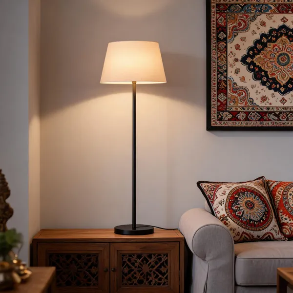Yellow_Metal_Floor_Lamp_For_Home_Lighting