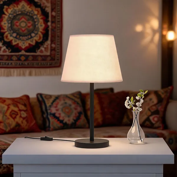 Black_&_Beige_Metal_Table_Lamp_For_Study_&_Reading
