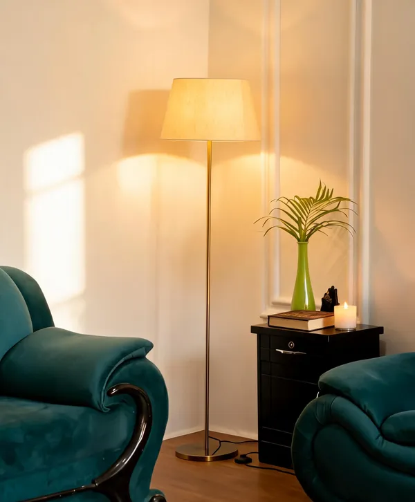 Yellow_Metal_Floor_Lamp_For_Home_Lighting