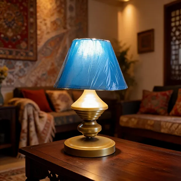 Blue_Brass_Table_Lamp_For_Home_Lighting