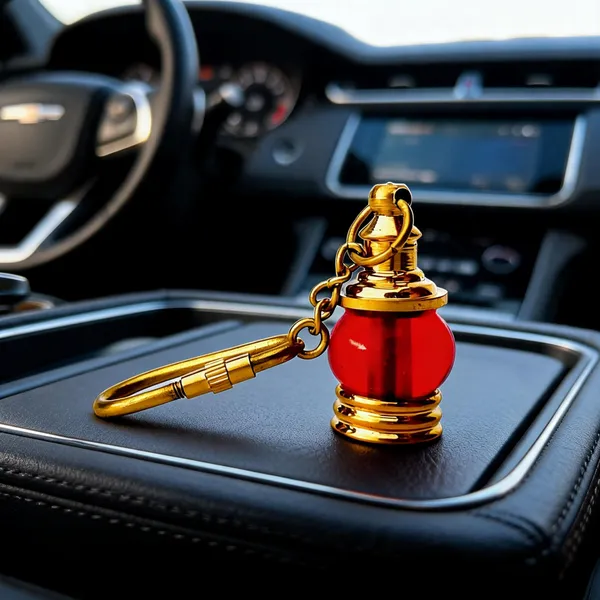 Gold_Metal_Keychain_For_Everyday_Carry