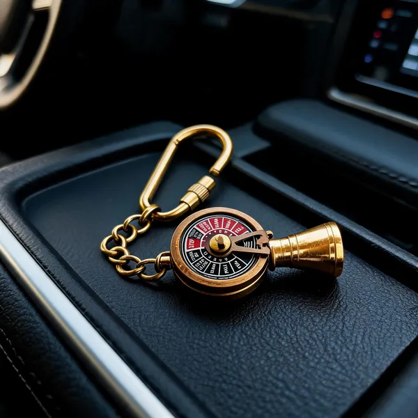 Gold_Metal_Keychain_For_Everyday_Carry