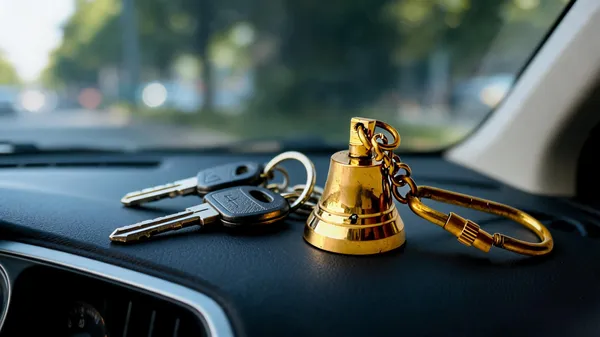 Gold_Metal_Keychain_For_Everyday_Carry