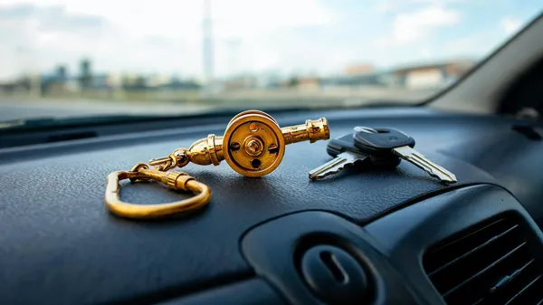 Gold_Metal_Keychain_For_Everyday_Carry