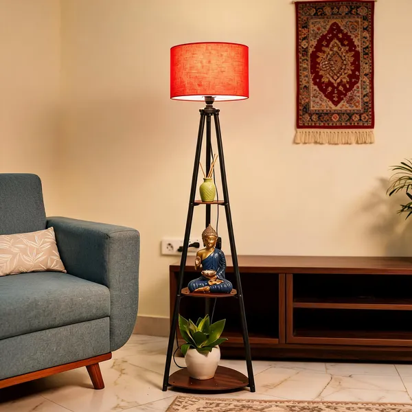 Black_And_Red_Brass_Floor_Lamp_For_Home_Lighting