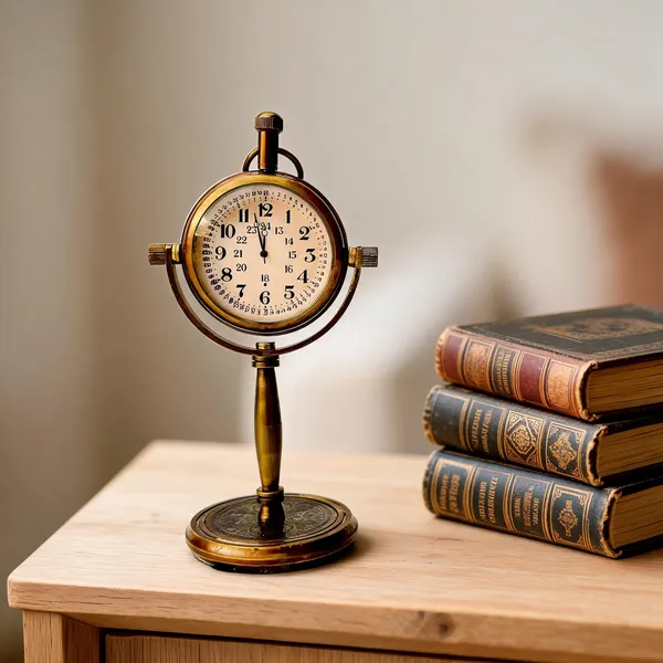 Brass_&_Gold_Metal_Table_Clock_For_Desk_Decor