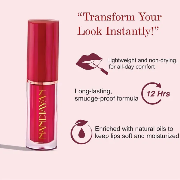 HANDIYAN__12Pcs_Velvet_Matte_Liquid_Lipstick_Set_of_12,_Waterproof_Long_Lasting_Quick-drying_Non-Stick_Cup_Nude_Lip_Stain_Kit