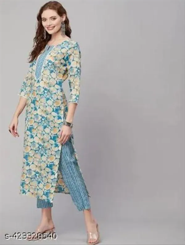 BLUE_STONE_REYON_KURTA_SET_