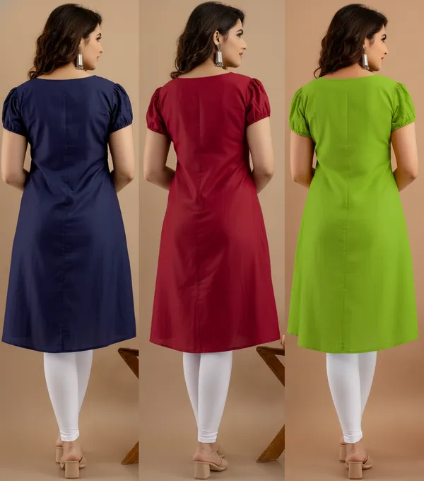 PUFFED_NAVYBLUE,MAROON,GREEN