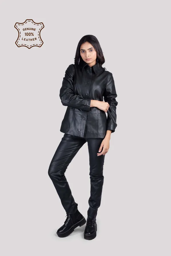 Black_Leather_Shirt_For_Women