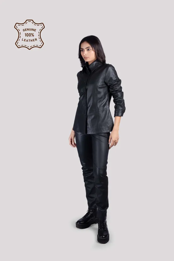 Black_Leather_Shirt_For_Women