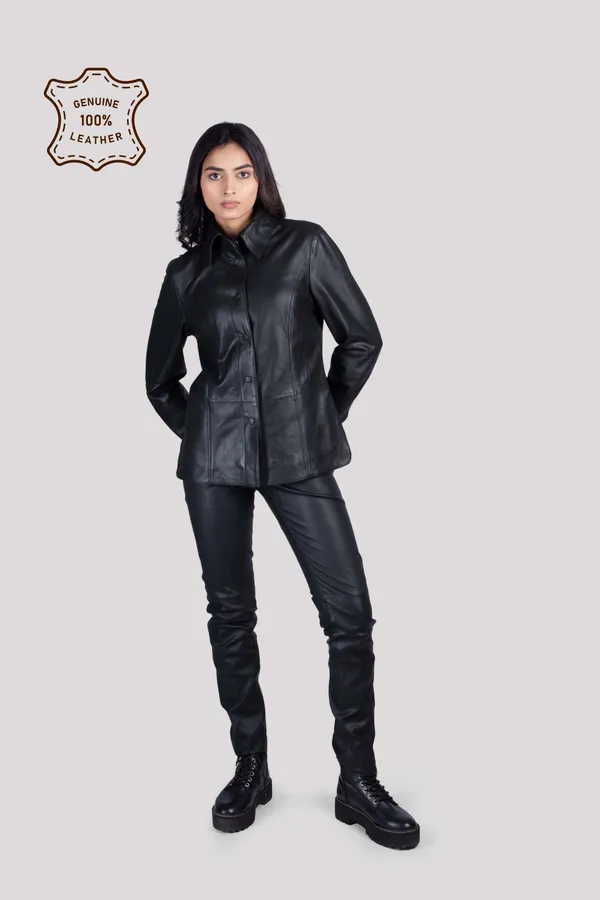 Black_Leather_Shirt_For_Women