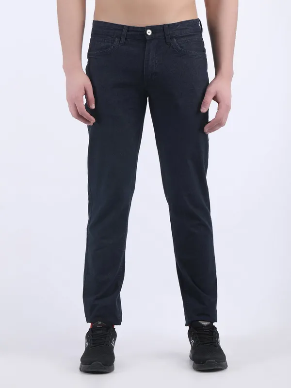 Navy_Blue_Cotton_Textile_Comfortable_Jeans_For_Men