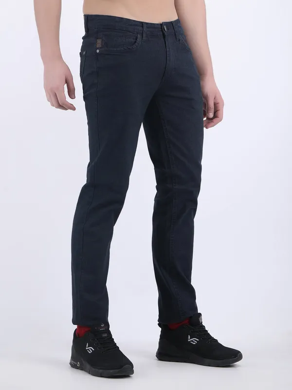 Navy_Blue_Cotton_Textile_Comfortable_Jeans_For_Men
