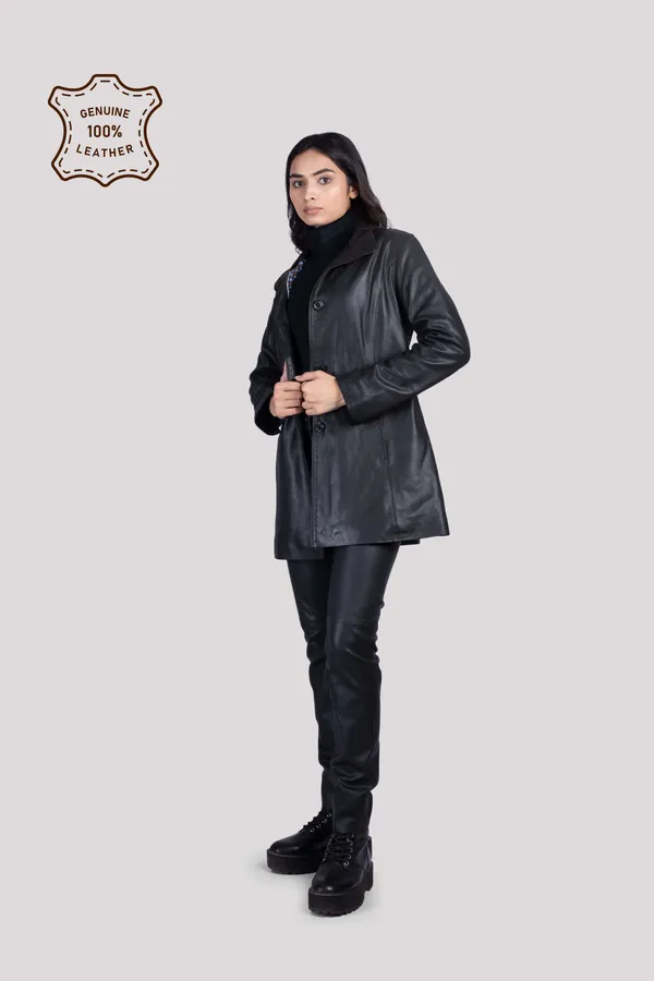 Black_Leather_Hand_Stitched_Long_Coat_For_Women