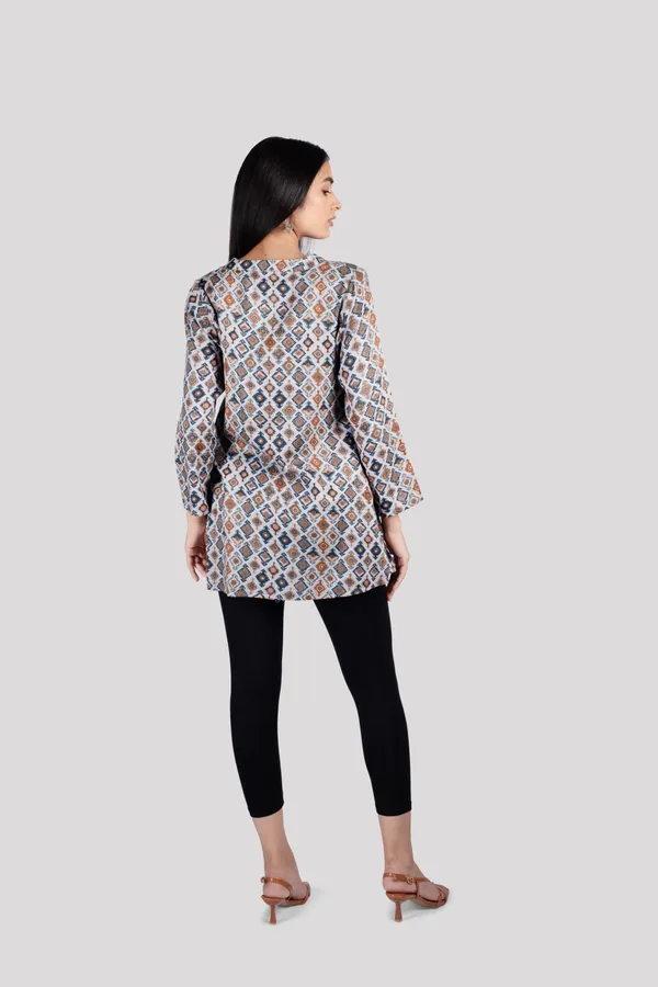 Blue_Soft_Cotton_Print_Kurti_For_Women