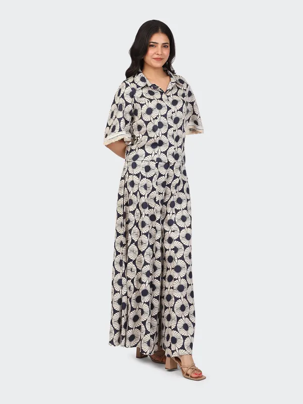Beige_And_Navy_Cotton_Bohemian_Short_Top_Sharara_Co_Ord_Set_For_Women