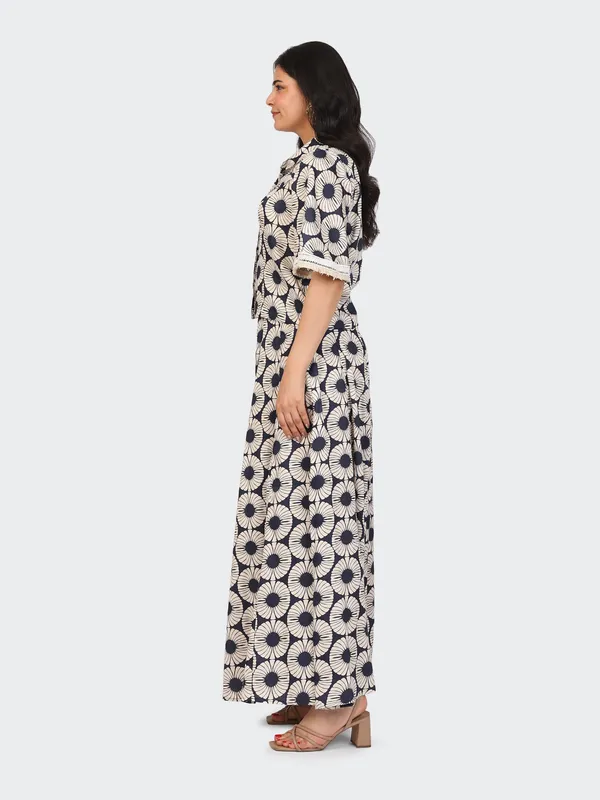 Beige_And_Navy_Cotton_Bohemian_Short_Top_Sharara_Co_Ord_Set_For_Women