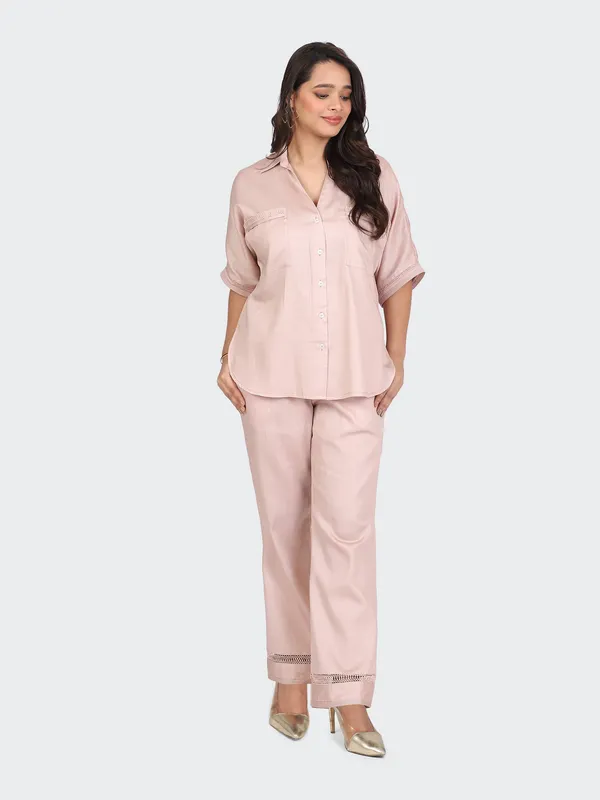 Pink_Cotton_Dusty_Rose_Decorative_Lace_Pockets_Sleeves_Back_Co_Ord_Set_For_Women
