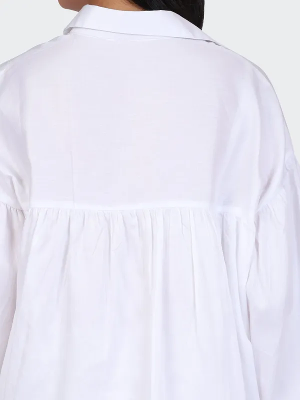 White_Fine_Cotton_Comfortable_Co_Ord_Set_For_Women