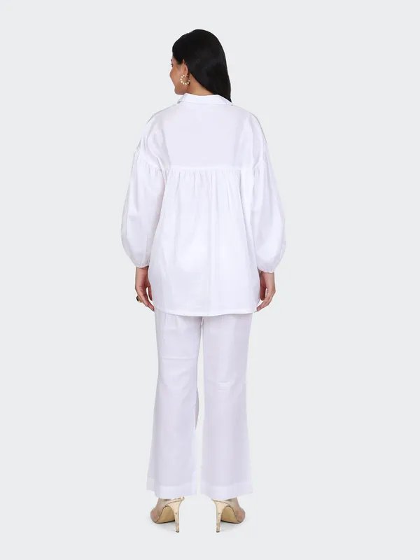 White_Fine_Cotton_Comfortable_Co_Ord_Set_For_Women